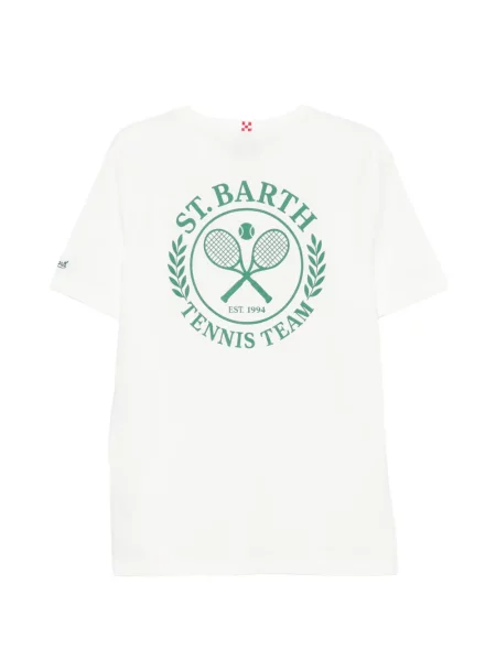 Tricou Mc2 Saint Barth cu imagine alb