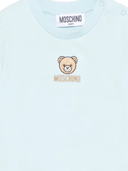 Koszulka dziecięca Moschino niebieska