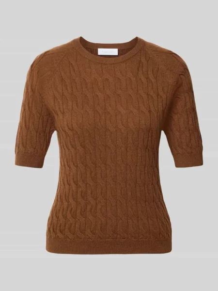 Sweter o kroju slim fit z mieszanki wełny z dodatkiem kaszmiru Rich & Royal