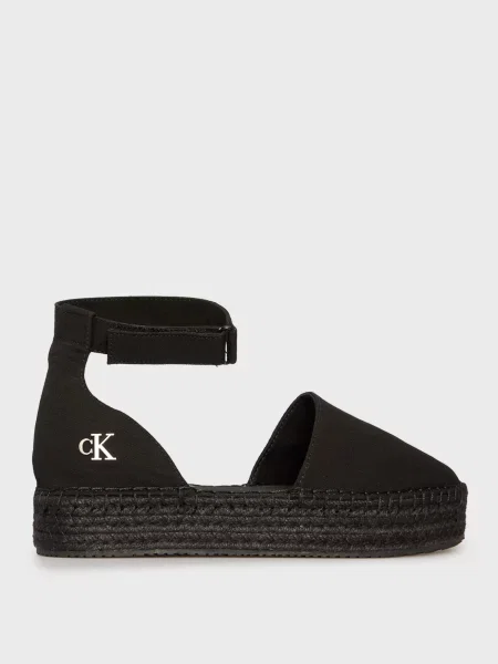 Эспадрильи Calvin Klein Jeans черные