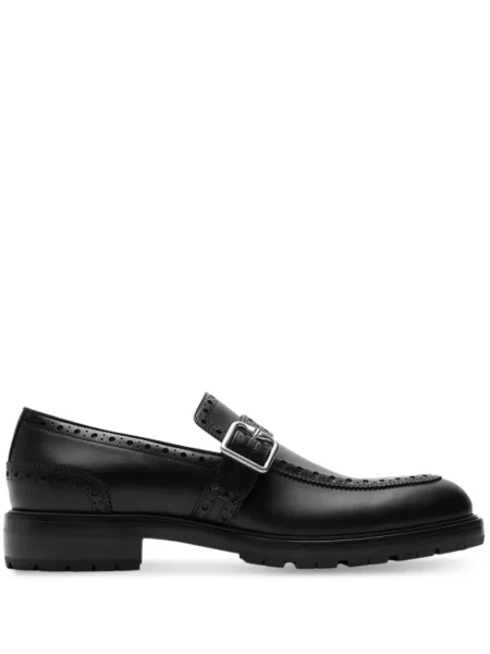 Pantofi loafer Burberry din piele negru