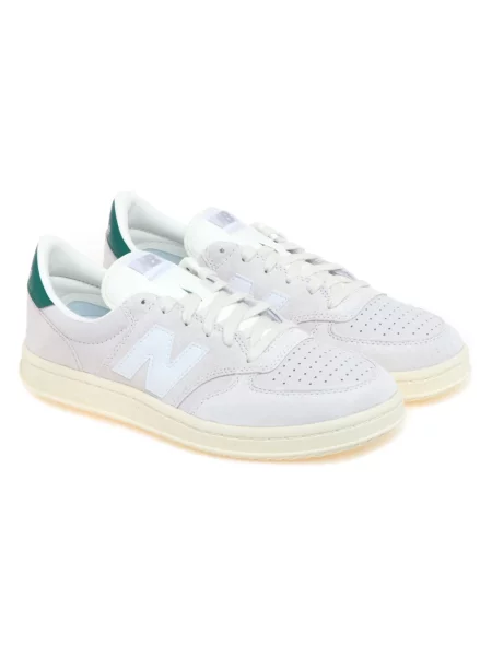 Sneakersy New Balance zamszowe białe