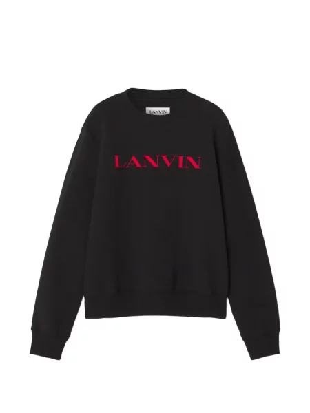 Hímzett melegítő felső Lanvin fekete