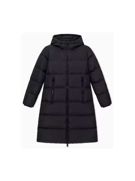 Páperová bunda Armani Exchange čierna