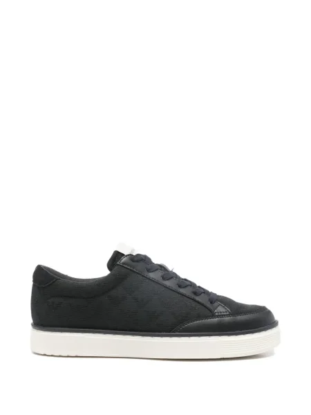 Sneakerși Emporio Armani negru