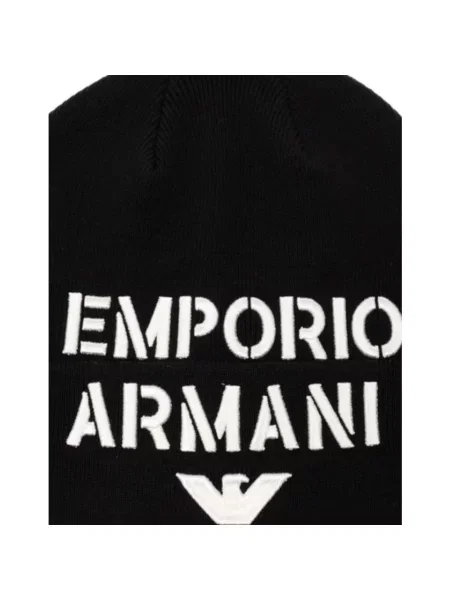 Czapka Emporio Armani niebieska