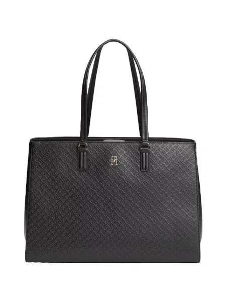 Tommy Hilfiger Geantă shopper TH DAILY negru