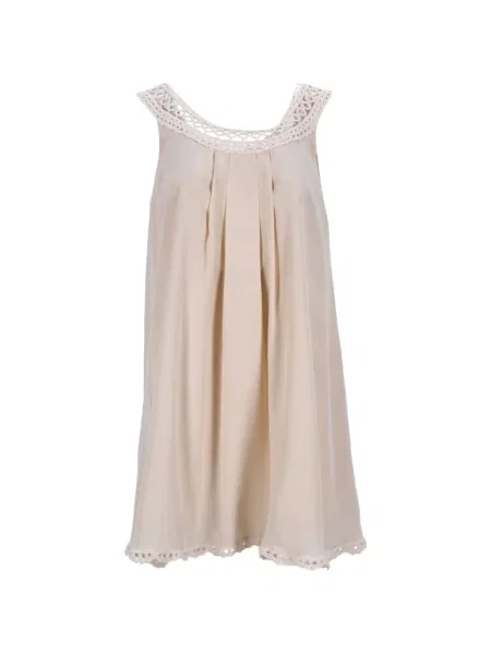 Rochie Temperley London cu buline din dantelă cu bretele