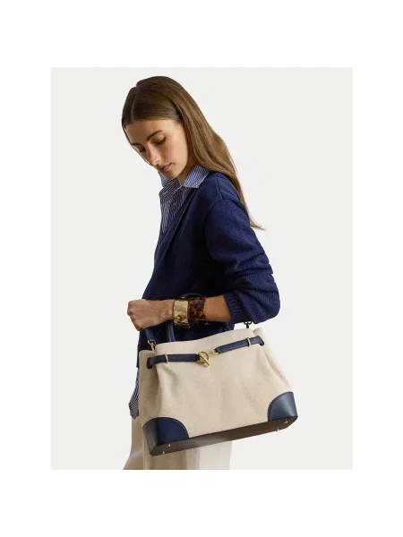 Geantă Lauren Ralph Lauren bej