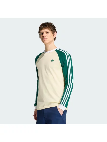 ADIDAS ORIGINALS Tričko / krémová / zelená béžová