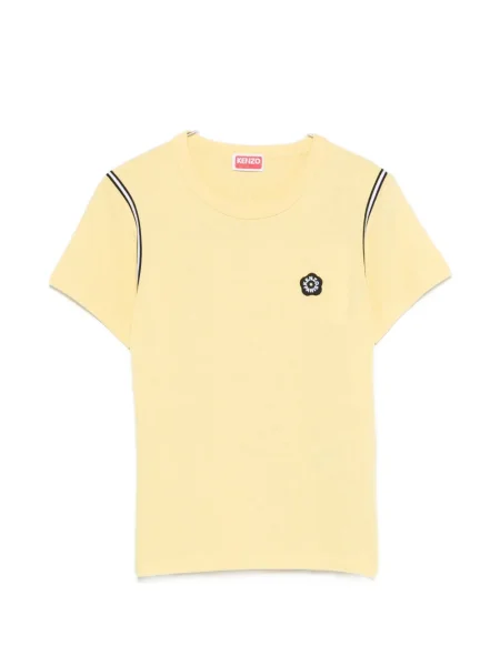Tricou Kenzo cu aplicații galben