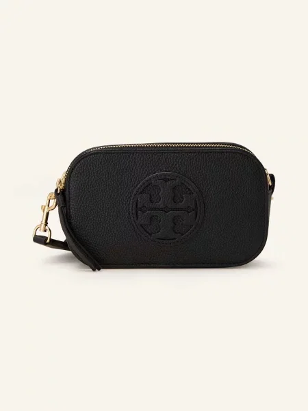 Torebka crossbody Tory Burch skórzana biznesowa czarna