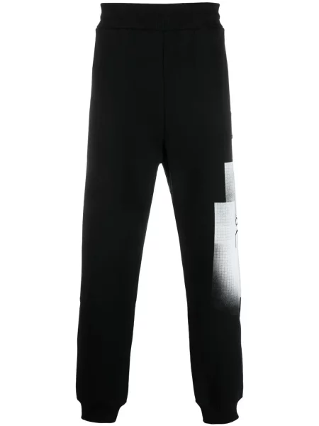 Pantaloni A-cold-wall* cu imagine negru