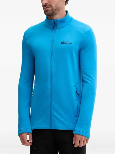 Geacă Jack Wolfskin alergare albastru