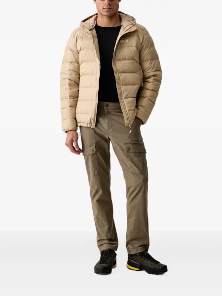 Geacă cu puf Jack Wolfskin cu glugă