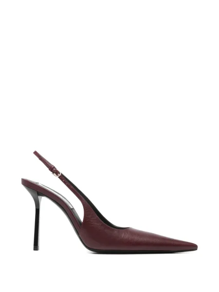 Pantofi cu toc Victoria Beckham slingback roșu