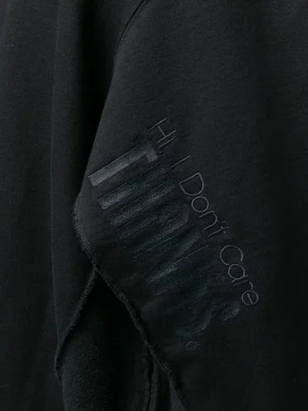 Hanorac Vetements de jumătate de fermoar negru
