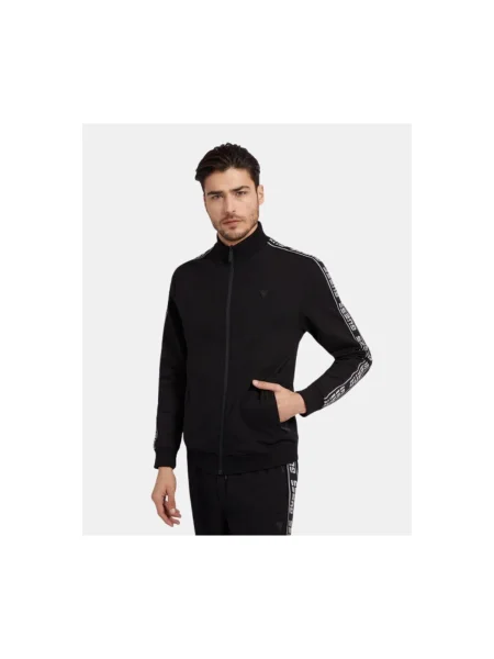 GUESS ACTIVE Hanorac NEW ARLO negru