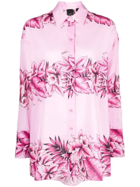 Cămașă Pinko cu model floral cu imagine