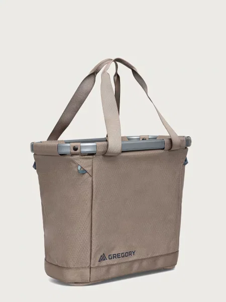Geantă shopper Gregory din lână alpaca verde