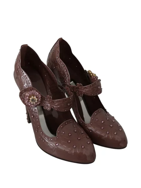 Γοβάκια Dolce & Gabbana καφέ