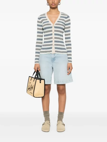 Cardigan Maison Kitsune cu dungi