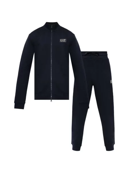 Trening Ea7 Emporio Armani cu autograf albastru