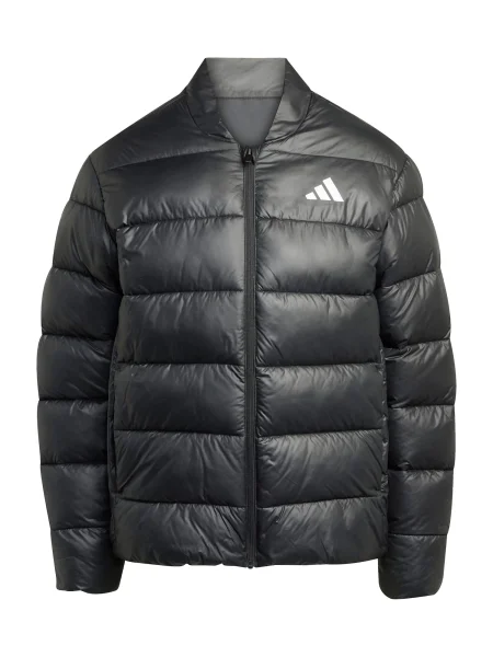 ADIDAS SPORTSWEAR Sportovní bunda Essentials černá bílá