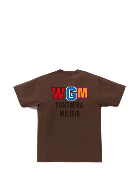 Koszulka A Bathing Ape® brązowa