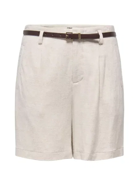 ONLY Pantaloni cutați SIESTA' bej