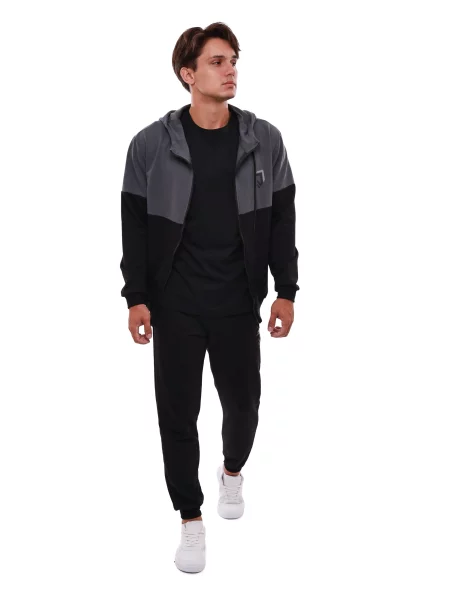 Спортивний костюм LUMO віскоза/поліестер сірий