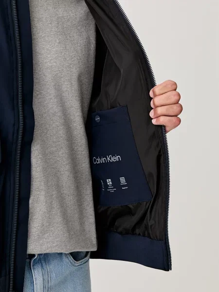 Calvin Klein Átmeneti dzseki sötétkék kék