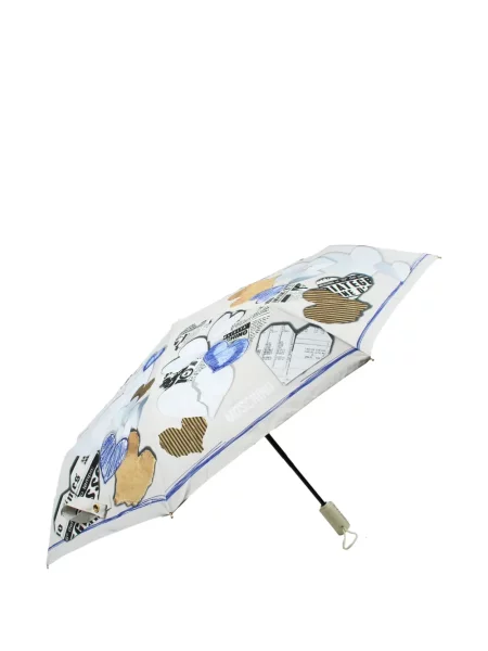 Umbrelă Moschino cu imagine cu motiv cu inimi