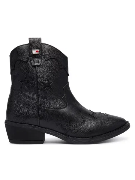 Kowbojki Tommy Hilfiger czarne