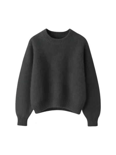 Moherowy sweter Opal Studio szary