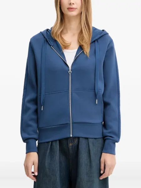 Hanorac cu glugă Guess albastru