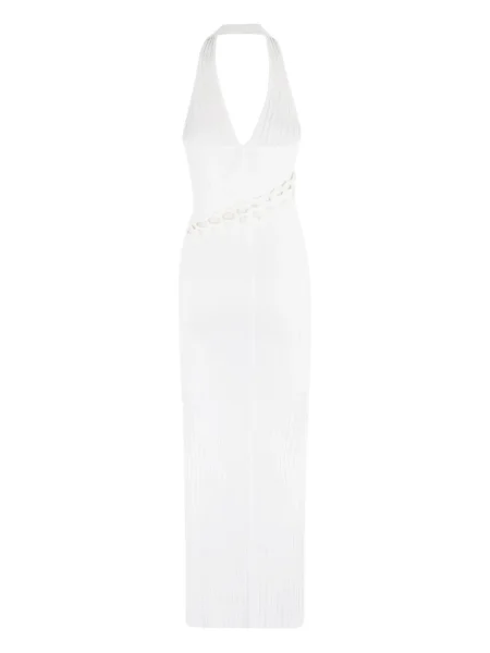 Rochie Iro cu gât halter alb