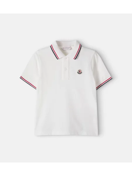 Gyerek pólóing Moncler Enfant fehér