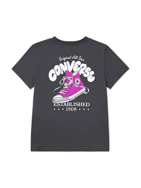Converse tričko šedé