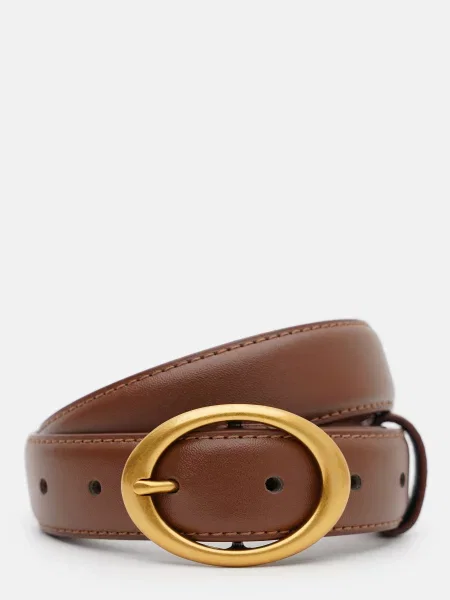 Borsa Leather Ремінь Шкіра коричневий