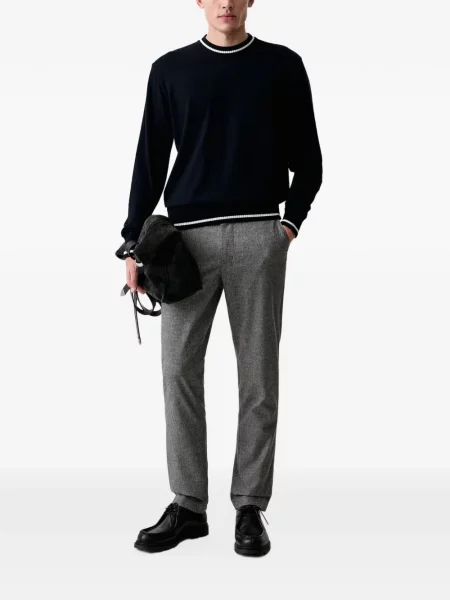Sweter Paul & Shark w paski niebieski