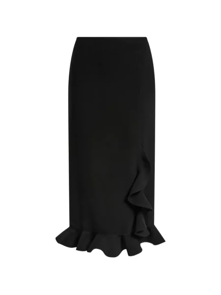 Fustă Moschino asimetrică negru