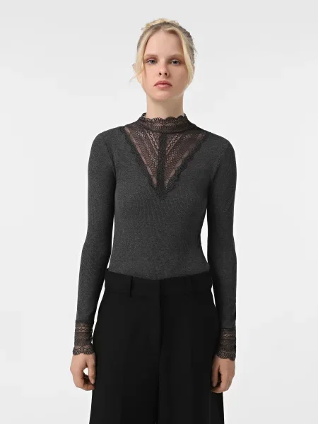 Водолазка Only сірий