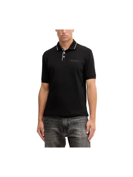 Armani Exchange Polo czarny