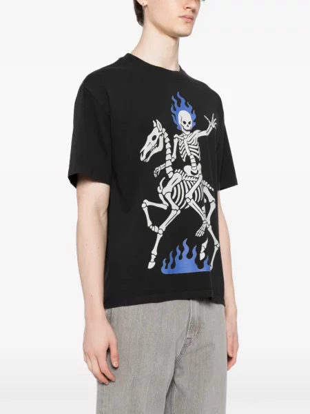 Tricou Melt cu imagine negru