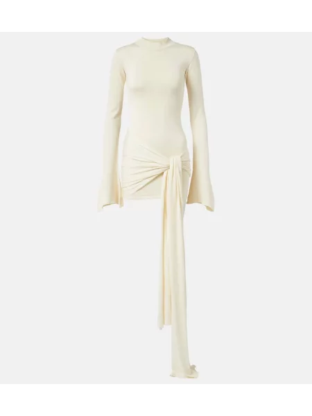 Svilena obleka Aya Muse bela
