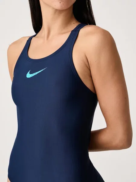 Nike strój kąpielowy jednoczęściowy niebieski