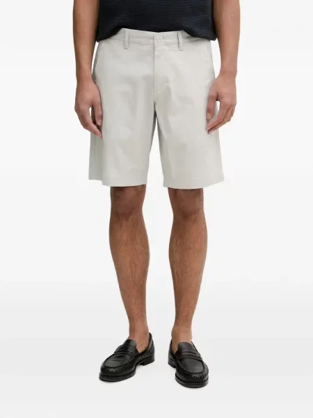 Pantaloni chino Marc O'polo cu broderie gri