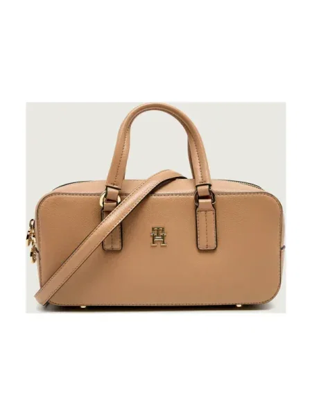 Geanta crossbody Tommy Hilfiger maro
