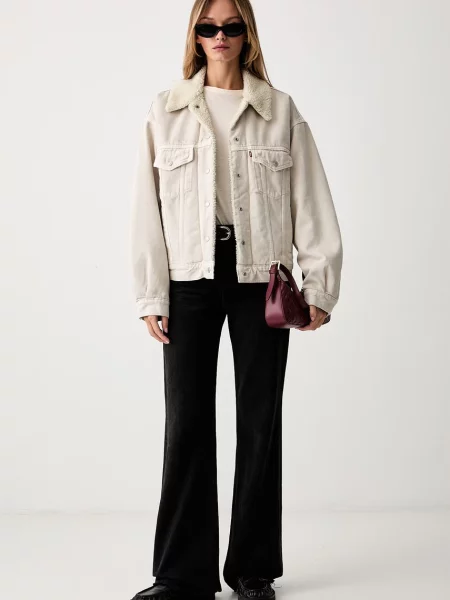 Levi's jeans jakna denim SHERPA bež